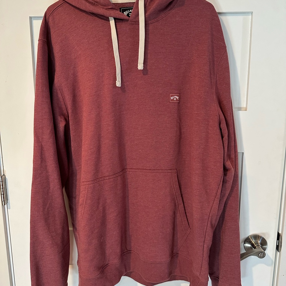Billabong Men's Maroon Hoodie